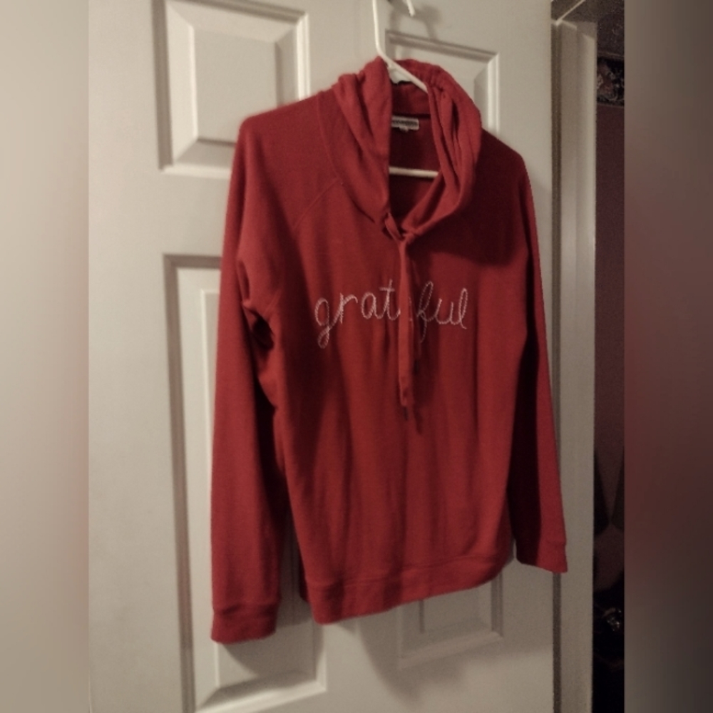 PJ Salvage Red Grateful Hoodie
